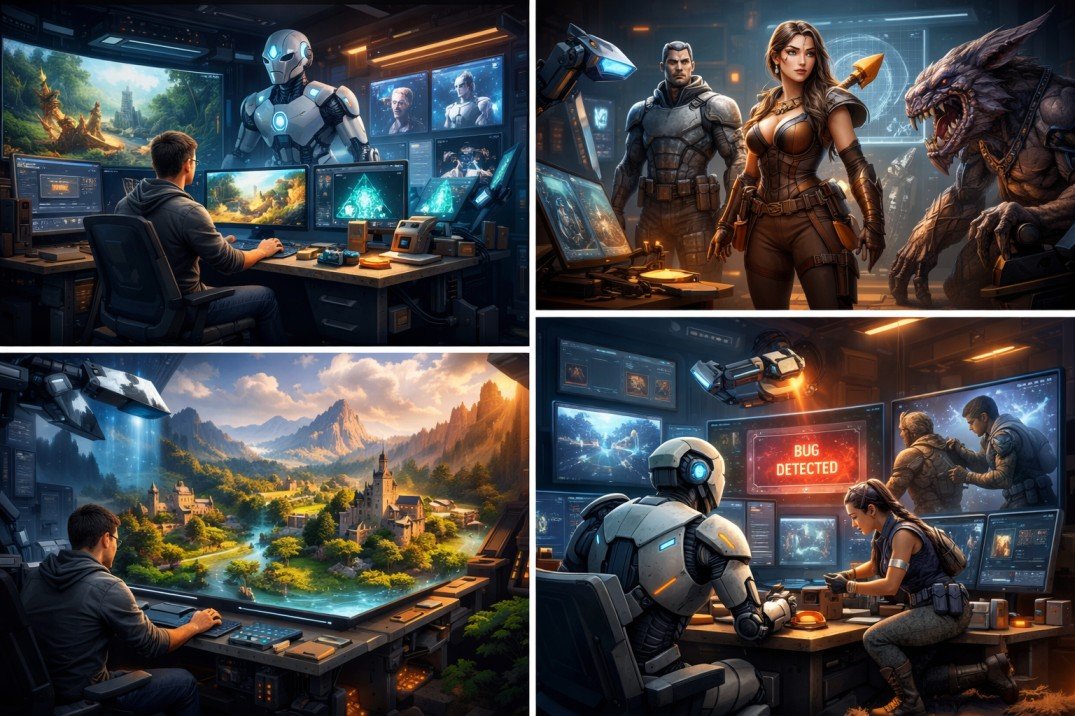 AI Se Game Kaise Bante Hain? (Complete Guide for Beginners)