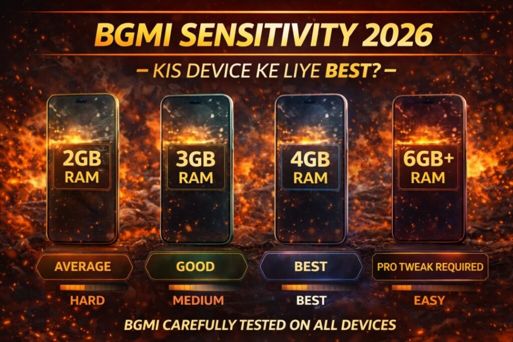 BGMI Sensitivity Code 2026