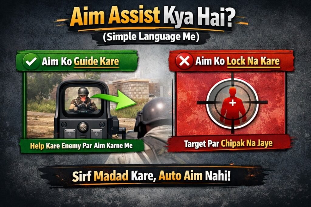 BGMI Aim Assist Kaise Kaam Karta Hai
