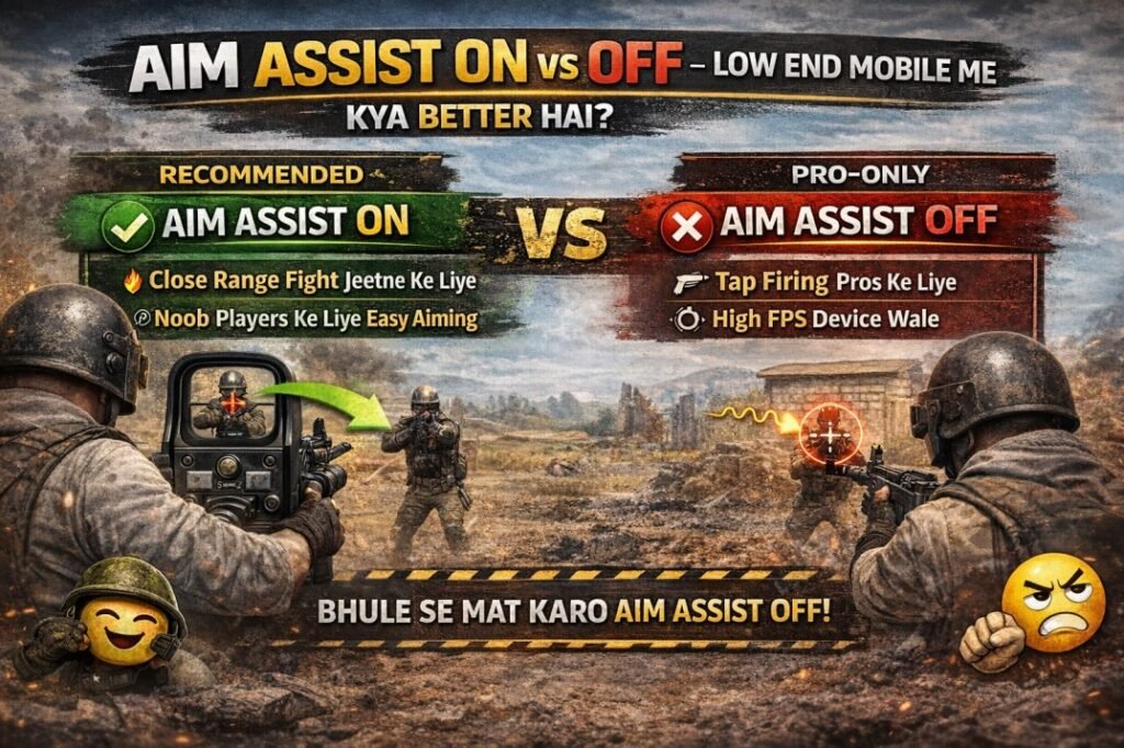 BGMI Aim Assist Kaise Kaam Karta Hai